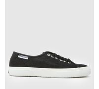 Superga 3750 Jersey Lame Trainers in Black UK 3 (EU 35½)