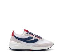 Superga - 9TS Slim Adult Training Shoes, White, ivory, navy blue, red, 5 UK