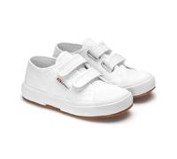 Superga Childrens 2750 Jstrap Trainers - White - 11.5 UK Child - White - 100% Mixed