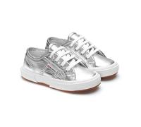 Superga Childrens/Kids 2750 Cotmetu Trainers - Silver - 1.5 UK - Silver - 100% Mixed