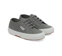 Superga Childrens/Kids 2750 Jcot Leather Trainers - Grey Sage - 6 UK Child - Grey Sage - 100% Mixed