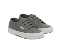 Superga Childrens/Kids 2750 Jcot Leather Trainers - Grey Sage - 9.5 UK Child - Grey Sage - 100% Mixed