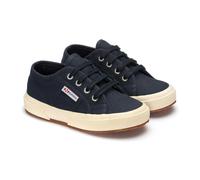 Superga Childrens/Kids 2750 Jcot Leather Trainers - Navy - 11.5 UK Child - Navy - 100% Mixed