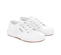Superga Childrens/Kids 2750 Jcot Leather Trainers - White - 8.5 UK Child - White - 100% Mixed