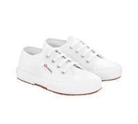 Superga Childrens/Kids 2750 Jcot Leather Trainers - White - 5.5 UK Child - White - 100% Mixed