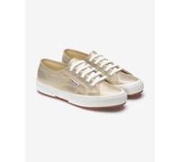 Superga Classic Shine Cotu women's gold trainers - 36