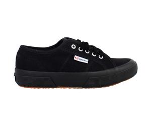 Superga Jcot Classic Lace-Up Black Canvas Kids Plimsolls 34837_59652
