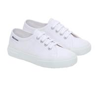 Superga Kids 3750 Lightweight Trainers - White - 5.5 UK Child - White - 100% Mixed