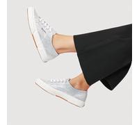 Superga Women's 2750-lamew Low-Top Sneakers, Silver, 6 UK