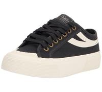 SUPERGA Men's 2730-cotu Trainers, Black White Ivory, 3 UK