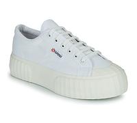 Superga Shoes (Trainers) 2631 STRIPE PLATEFORM in White 7