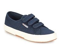 Superga Shoes (Trainers) 2750 COT3 VEL U in Blue 4