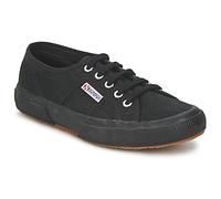 Superga 2750 Cotu Classic 100% Cotton Women's Full Black Trainers UK 5