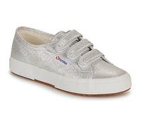 Superga Shoes (Trainers) 2750 LAME STRAP in Silver 3.5