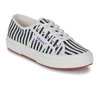 Superga Shoes (Trainers) 2750 STRIPES PRINT in Blue 6.5