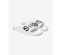 Superga Slides white black flip-flops - 36