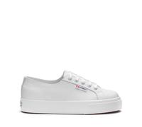 SUPERGA Unisex 2730 Nappa League Oxford Flat, Optical White, 3 UK
