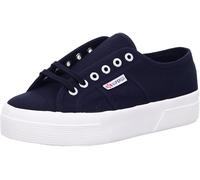 SUPERGA Unisex 2740 Platform Oxford Flat, Navy Favorio, 7.5 UK