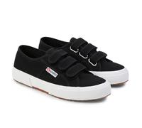 Superga Unisex 2750-cot3strapu Oxford Flat, Black Fwhite, 9 UK