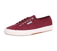 Superga Unisex 2750 Cotu Classic Low Top Trainers, Rot Dk Bordeaux, 8.5 UK
