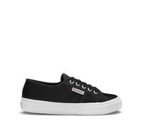 Superga 2750 Tumbled Leather Shoe Male Black/White UK Size 9.5