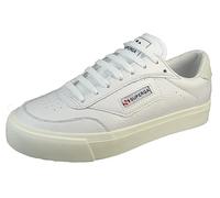 SUPERGA Unisex 3843 Court Oxford Flat, White Ivory, 4 UK