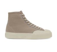 Superga Unisex Adult 2433 Csv Salt Pepper High Tops (Light Yellow/Off White) - Tan - Size UK 9