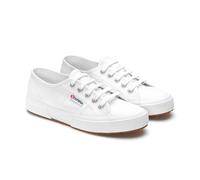 Superga Unisex Adult 2750 Cotu Classic Logo Trainers - White - 3.5 UK - White - 100% Mixed