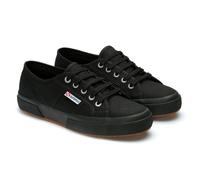 Superga Unisex Adult 2750 Cotu Classic Vegan Trainers - Full Black - 6 UK - Full Black - 100% Mixed