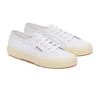 Superga Unisex Adult 2750 Linen Trainers - White/Off White - 6.5 UK - White/Off White - 100% Mixed