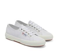 Superga Unisex Adult 2750 Nappa Leather Trainers (Optical White/Avorio) - Off-White - Size UK 6.5