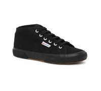 Superga Unisex Adult 2754 Cotu Mid Cut Trainers (Full Black) - Size UK 3