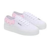 Superga Unisex Adult 3740 Leggera Umbrella Platform Trainers (5.5 UK) (Pink Nosegay/White)