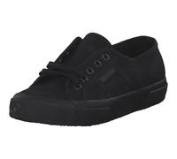 Superga Women's UK5 Cotu Classic Trainers in Total Black, Work/Holiday/Gym Shoes