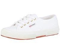 Superga Unisex Cotu Classic Trainers Trainers, White Gold, 2.5 UK