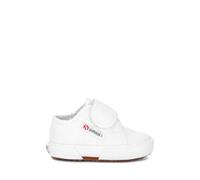 Superga Unisex Kids 2750-bstrap Low Top Sneakers, White, 4 UK Child