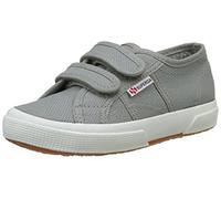 Superga Unisex Kids 2750-cotjstrap Classic Low Top Trainers, Grey Sage, 25 EU UK