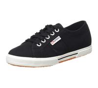 Superga Unisex Sneaker Trainers Black Fwhite 7 US Women