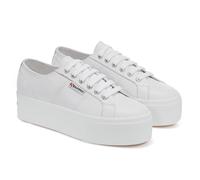 Superga Unisex Womens/Ladies 2790 Nappa Leather Trainers (Optic White) - Size UK 8
