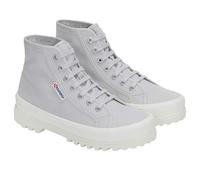 Superga Womens/Ladies 2341 Cotu Alpina High Tops (Grey Silver/Avorio) - Size UK 3.5