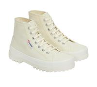 Superga Womens 2341 Cotu Alpina High Tops - Natural Beige/Avorio - 2.5 UK - Natural Beige/Avorio - 100% Mixed
