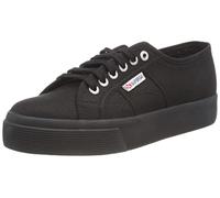 Superga Women's 2730-cotu Gymnastics Shoes, Black Full Black 996, 7.5 UK