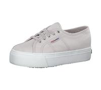 Superga Women's 2730-cotu Sneakers, Grey Grey Seashell Sg04, 6.5 UK
