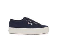Superga Women's 2740 Lace Up Platforms in Navy | Size: 8 Superga Navy 8