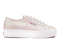 Superga Womens 2740 Platform Lame Trainers - Metallic Canvas - Size UK 7