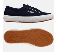 Superga Womens 2750-Cotu Classic Navy-F White Cotton - Size UK 3.5