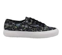 Superga Womens 2750 Floral Print Trainers - Dark Grey