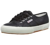 Superga Women's 2750-lamew Low-Top Sneakers, Black Black 999, 8.5 UK