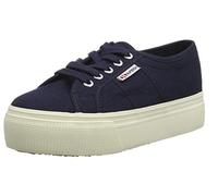 Superga Women's 2790 Acotw Linea Up and Down Gymnastics Shoes, Blue (Navy 933), 8.5 UK