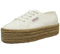 Superga Women's 2790-cotropew Espadrille Shoes, White, 4 UK